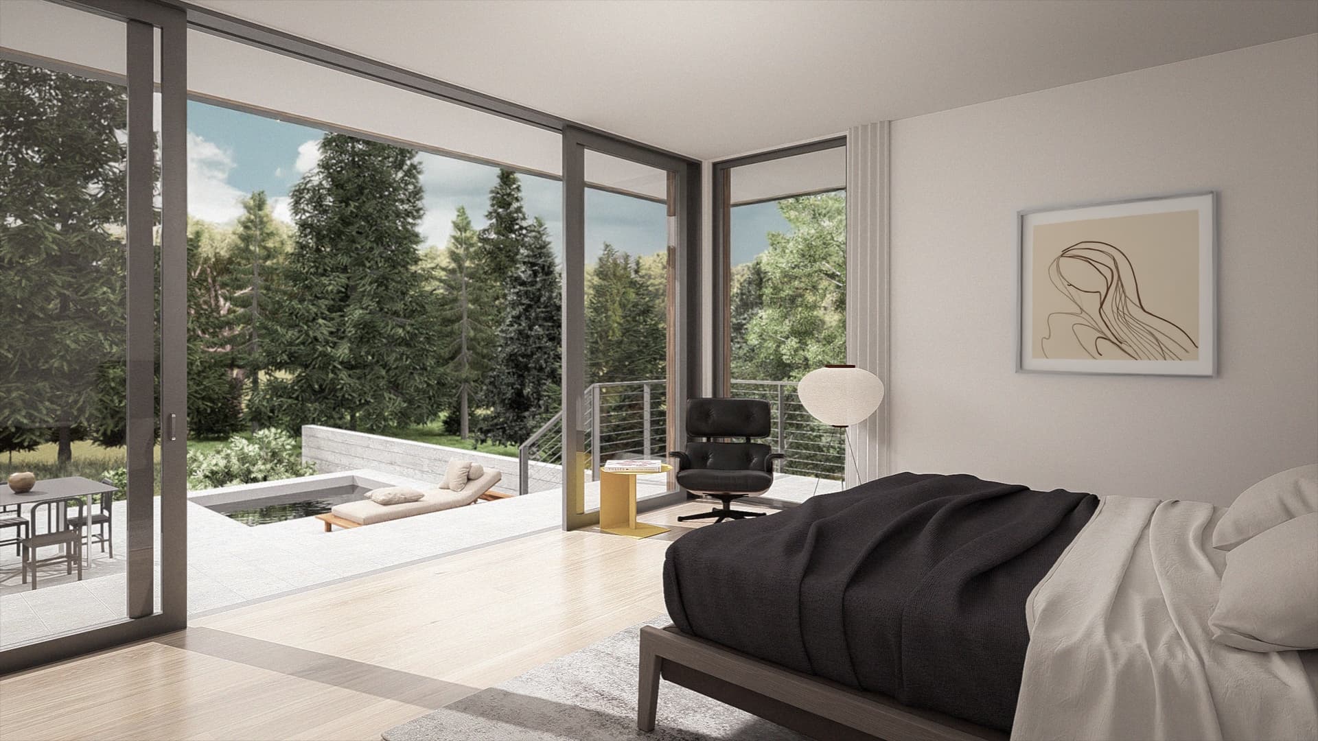Betasso Overlook — Bedroom